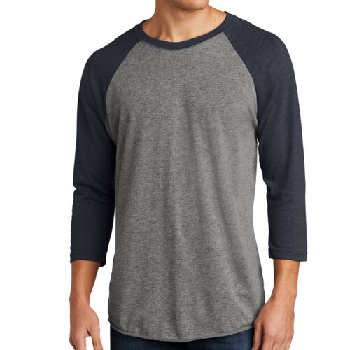 SHS Boys VB 3/4 Sleeve Fan TriBlend Tee - Unisex Thumbnail